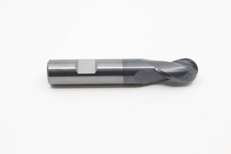 Fraise carbure monobloc hémisphérique 2 dents